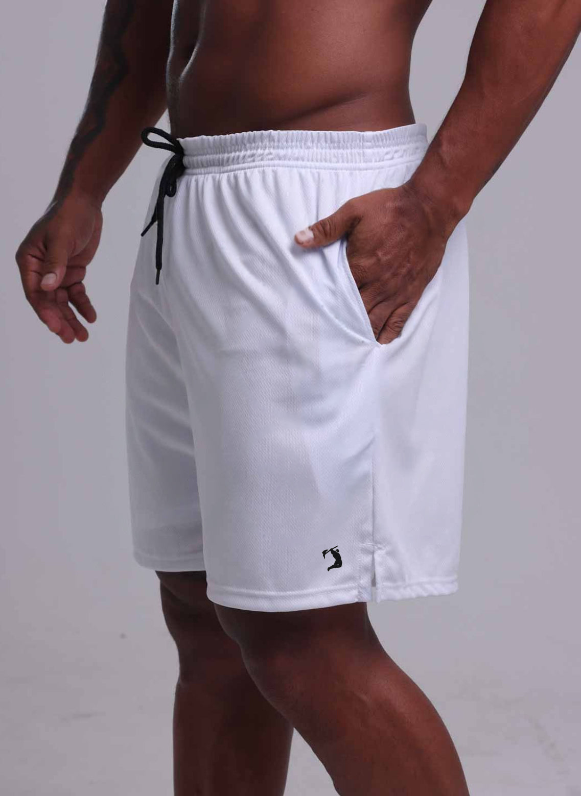 Short Dry-Fit de Compressão - Branco - Imagem 2