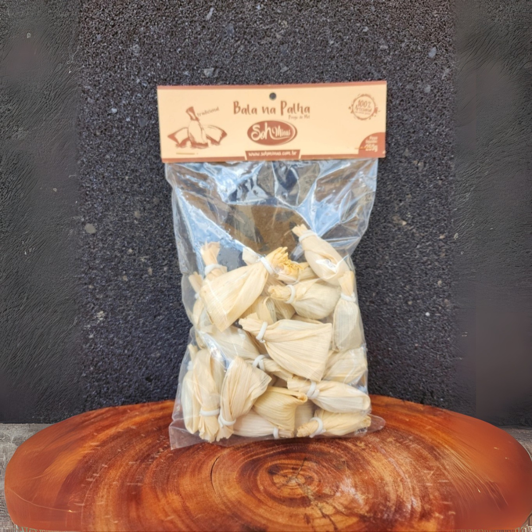 Bala de Pingo de Leite na Palha 250g